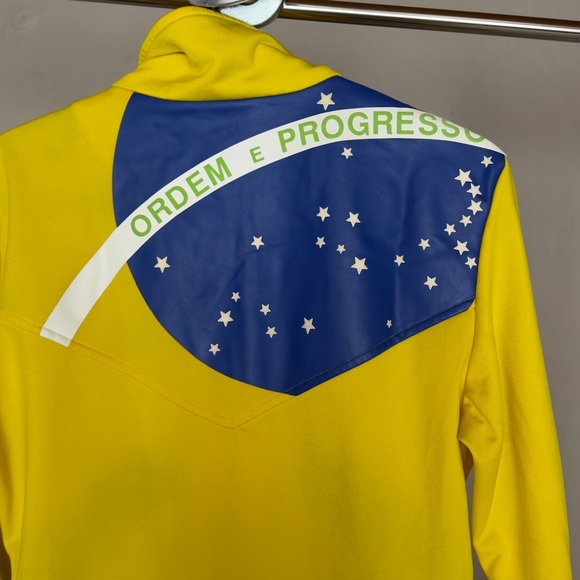 Vintage Adidas Brasil Ordem e Progresso Full Zip Track Jacket - Picture 9 of 12